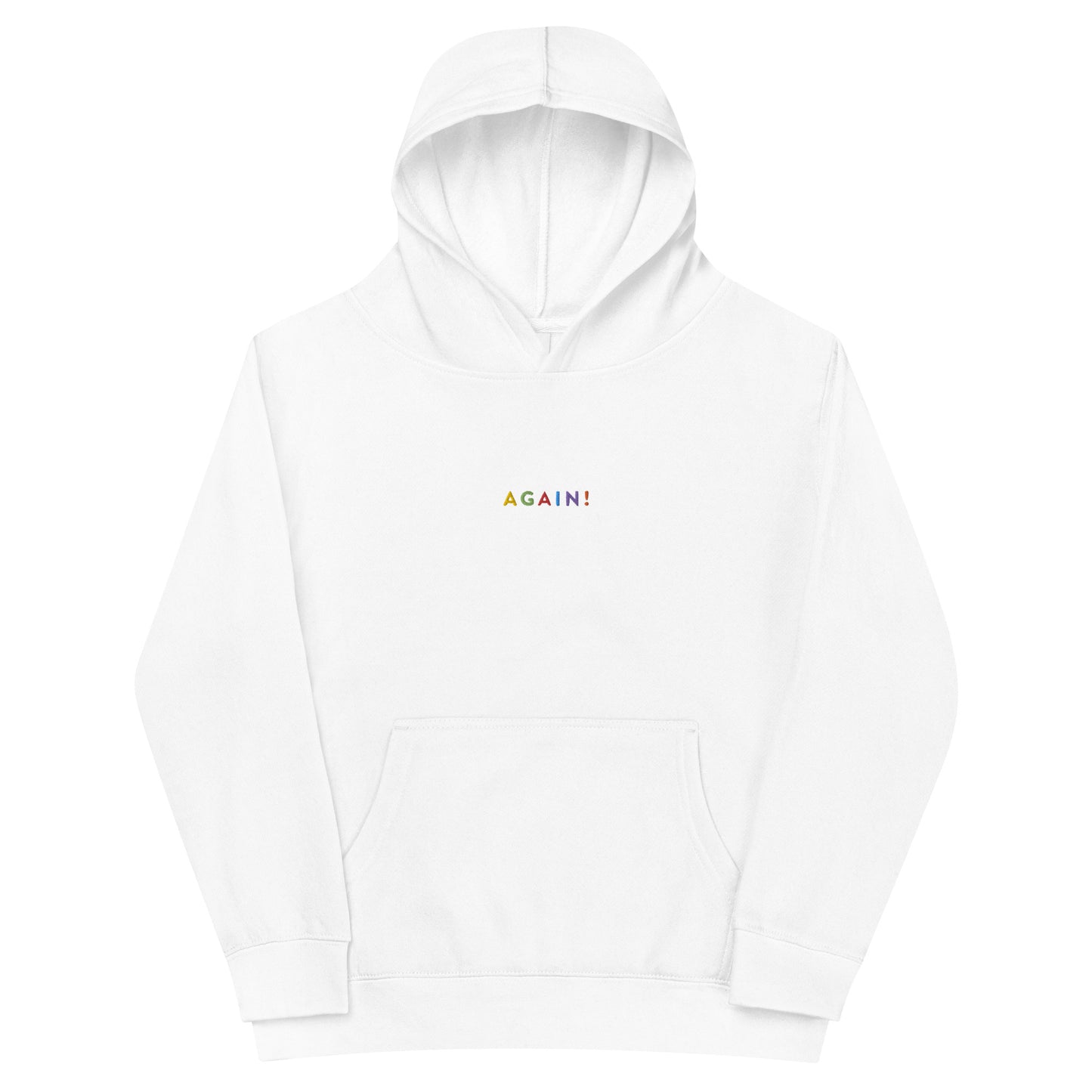 AGAIN! Kids Fleece Hoodie