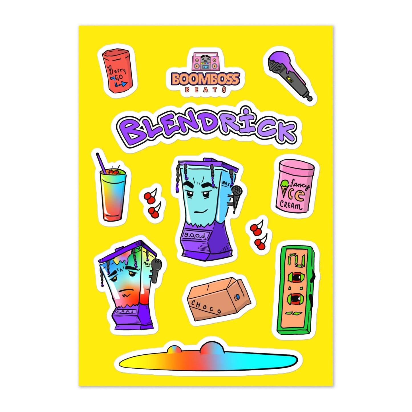 Blendrick Sticker Sheet